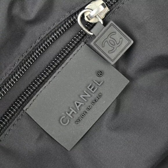 Chanel Black Nylon Sport Line 2way Gym Handbag - Picture 10 of 12